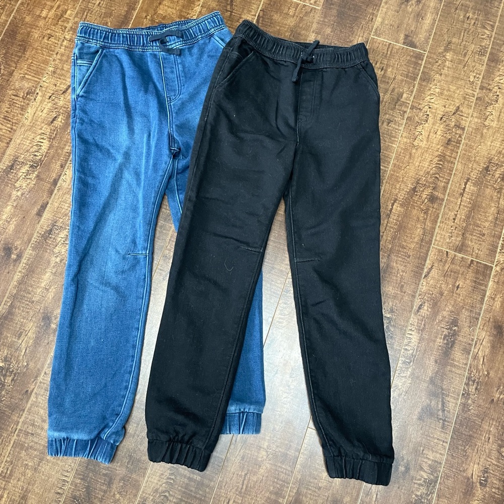 Joe Fresh Kids Black and Denim Joggers